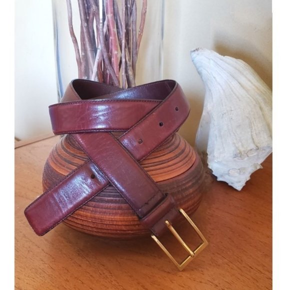 Brighton Accessories Brighton Mens Leather Dress Belt Codovan Brown